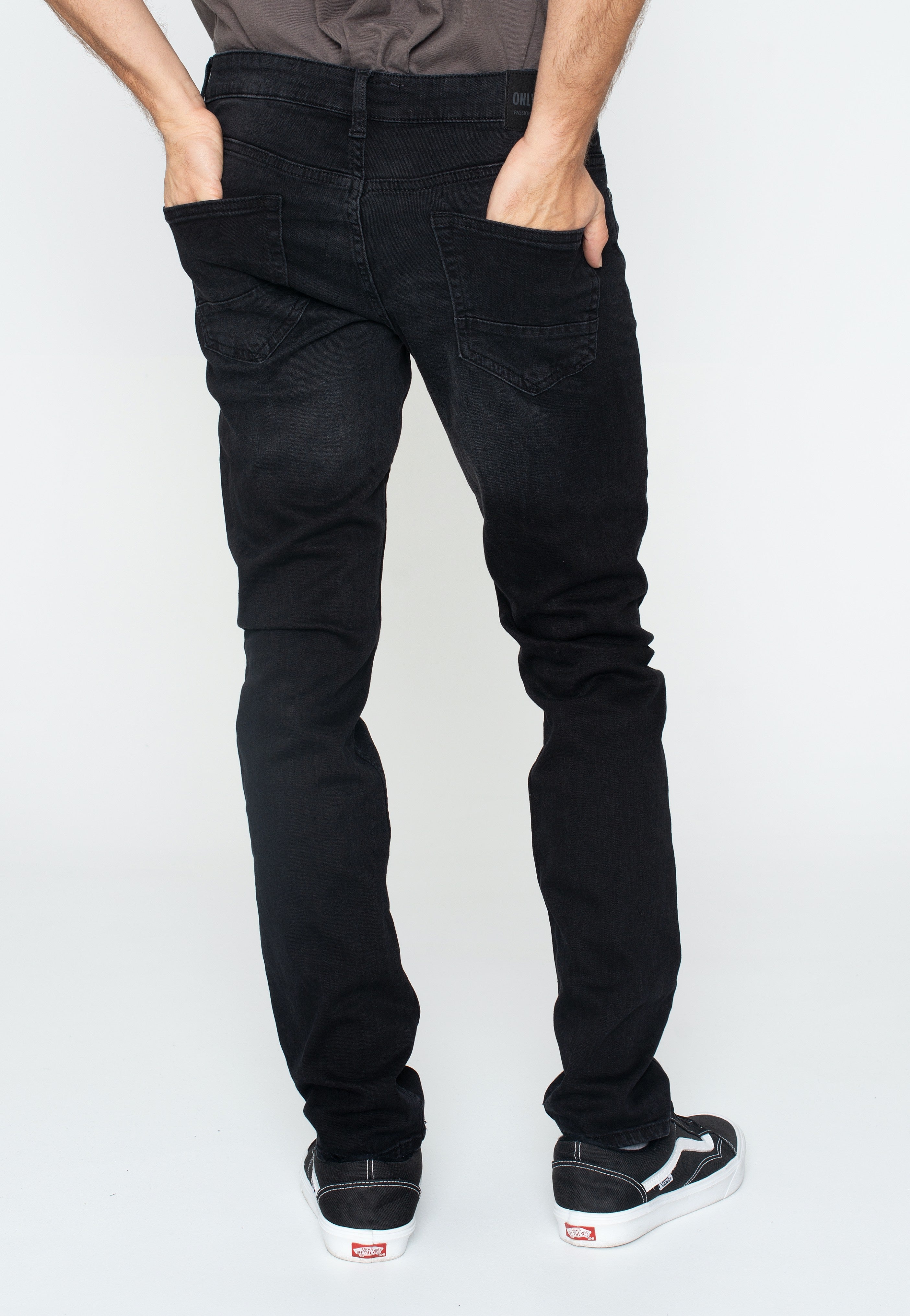 Only & Sons - Loom Slim Black Denim - Jeans