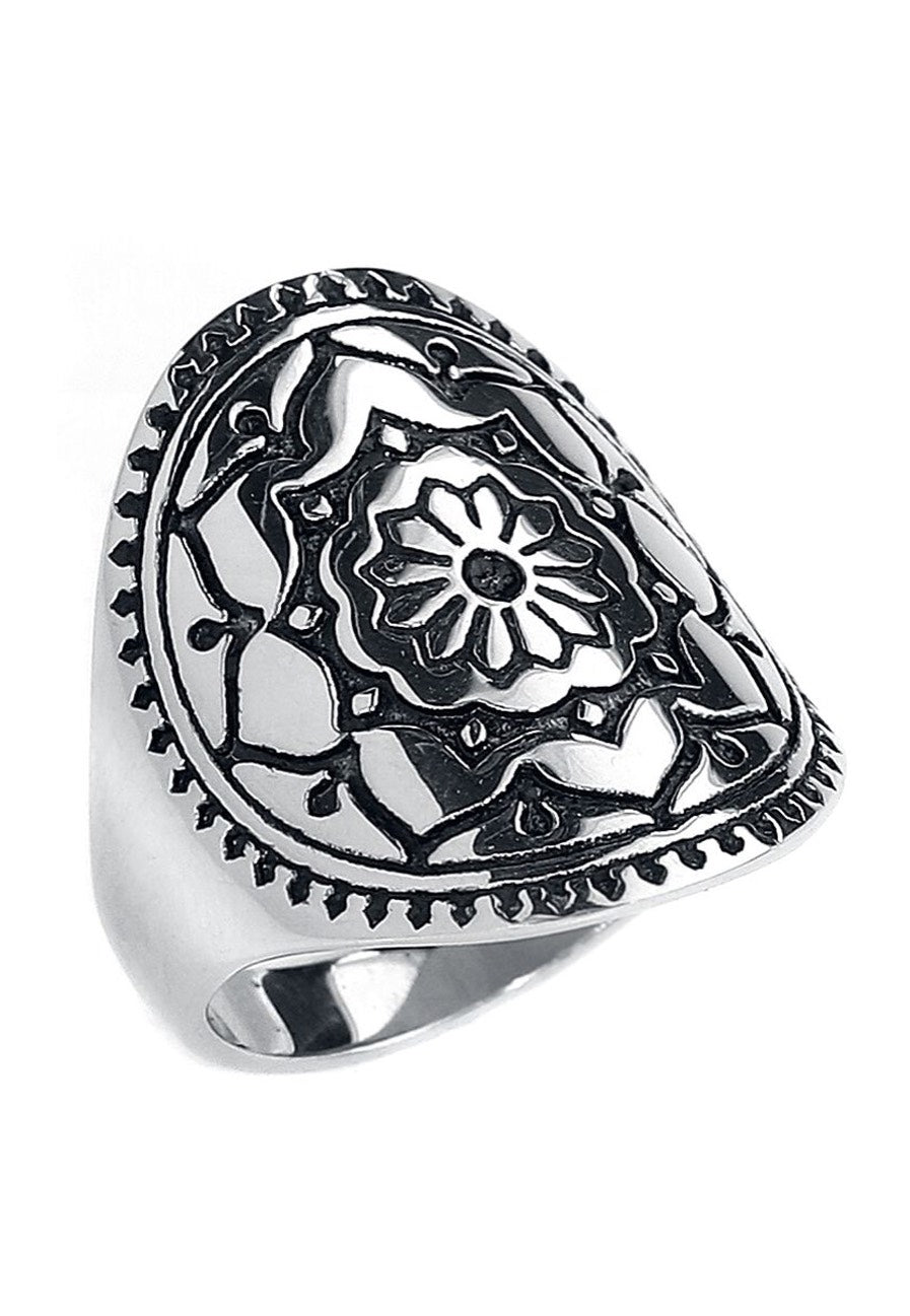 Wildcat - Mandala Flower Silver - Ring