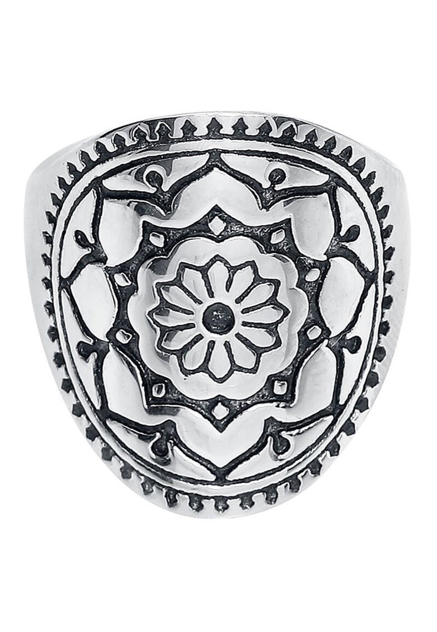 Wildcat - Mandala Flower Silver - Ring