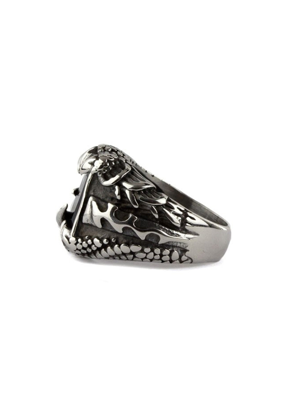 etNox - Kristallklaue Silver - Ring