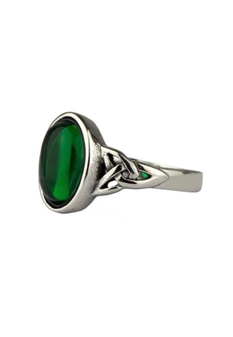 etNox - Celtic Green Silver - Ring