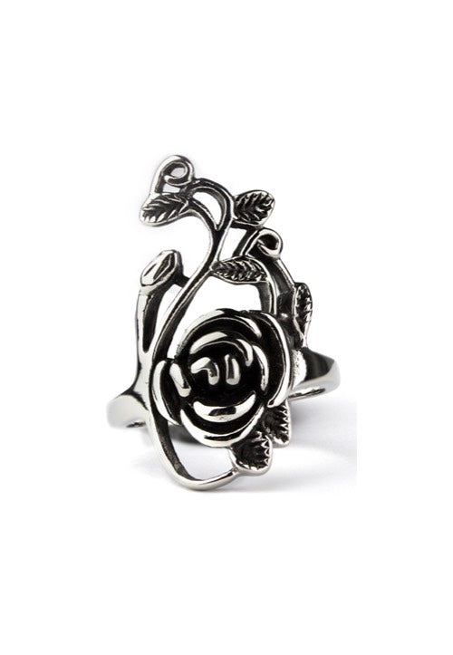 etNox - Big Rose Silver - Ring