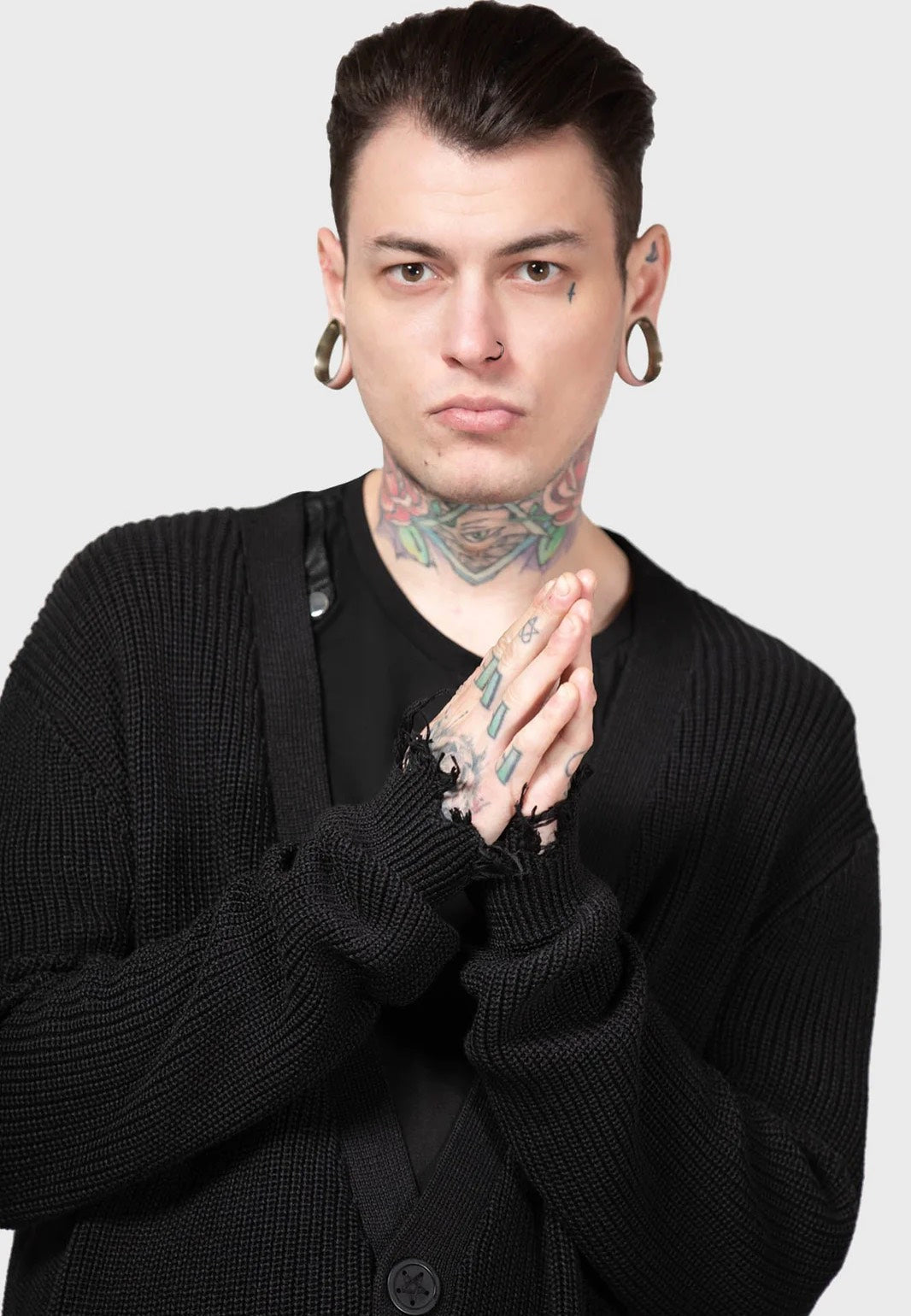 Killstar - Antisocial Oversized Black - Cardigan