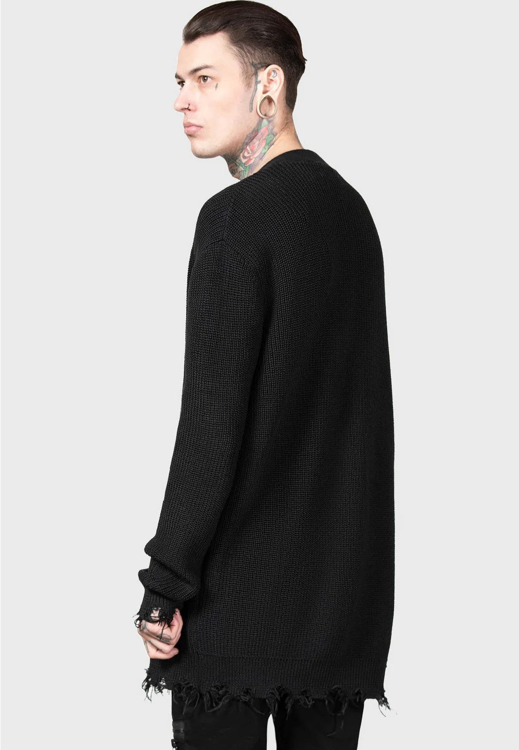 Killstar - Antisocial Oversized Black - Cardigan