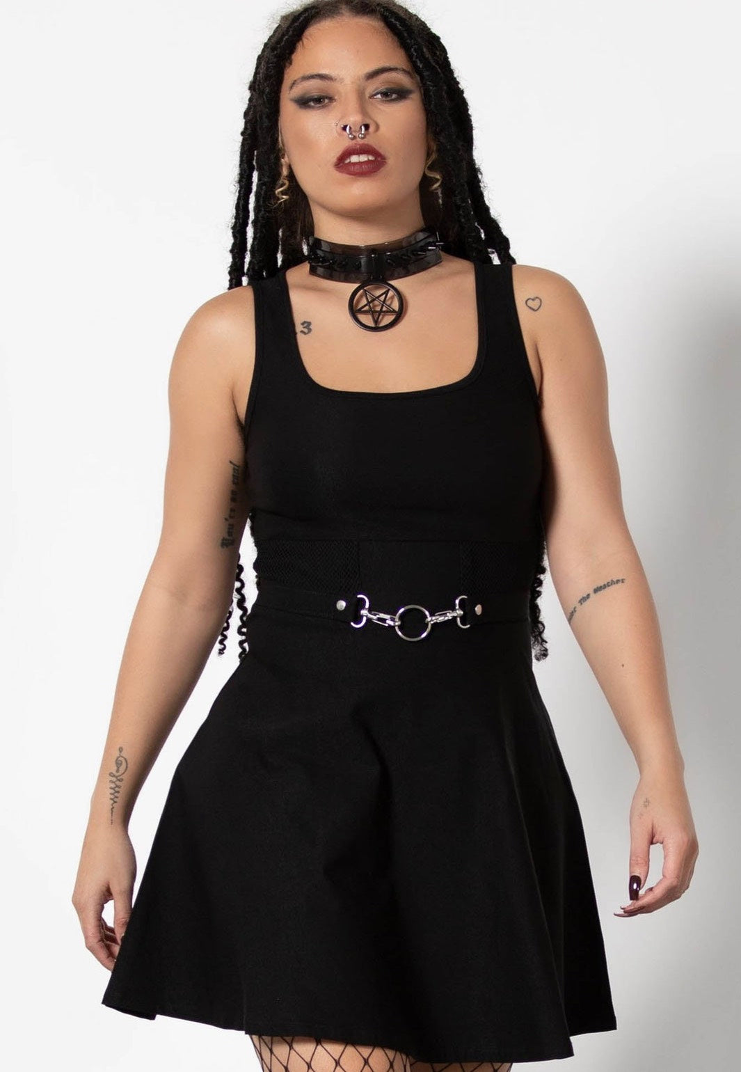 Killstar - Thunderstruck O Ring Black - Dress