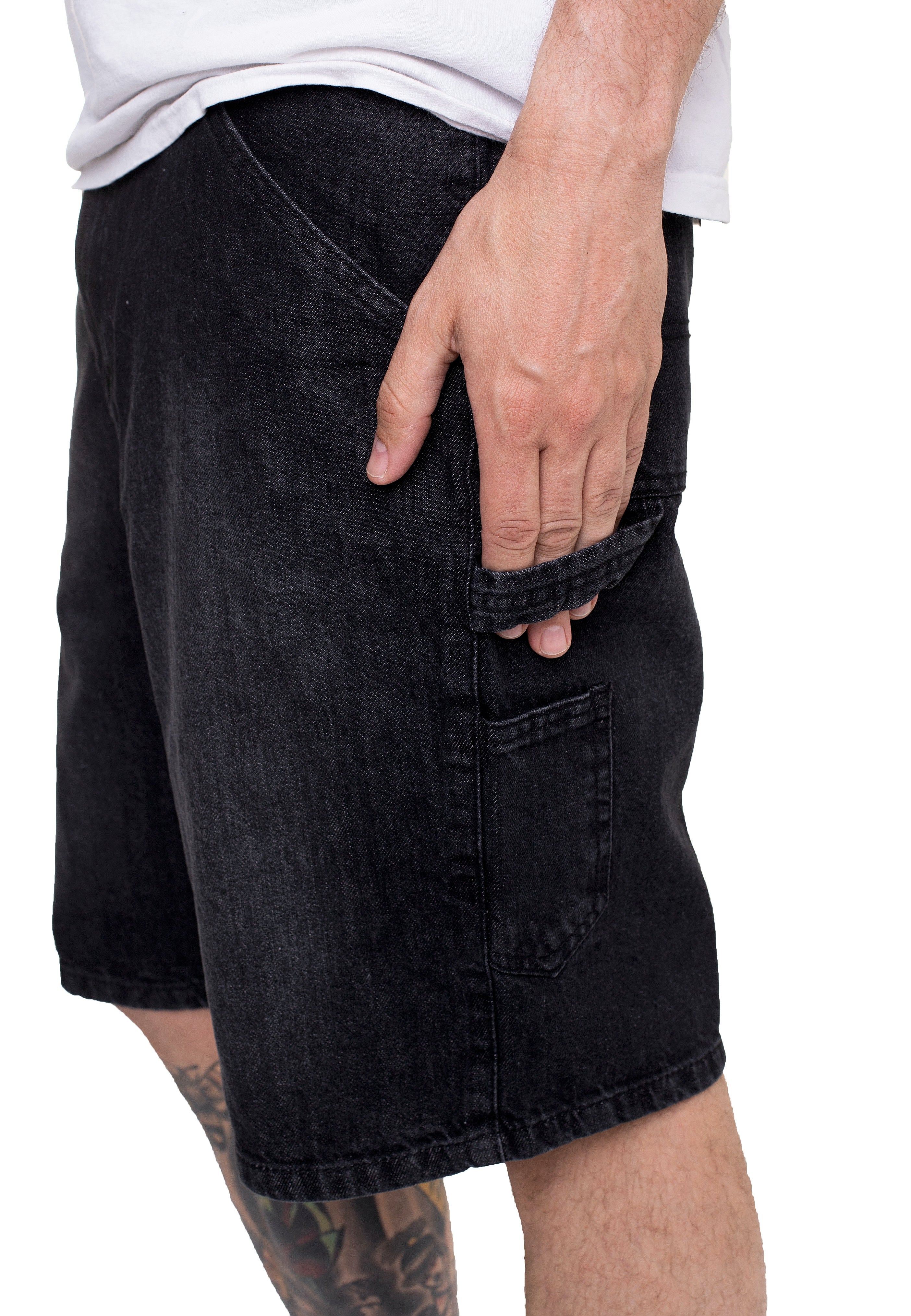 Urban Classics - Carpenter Real Black Washed - Shorts