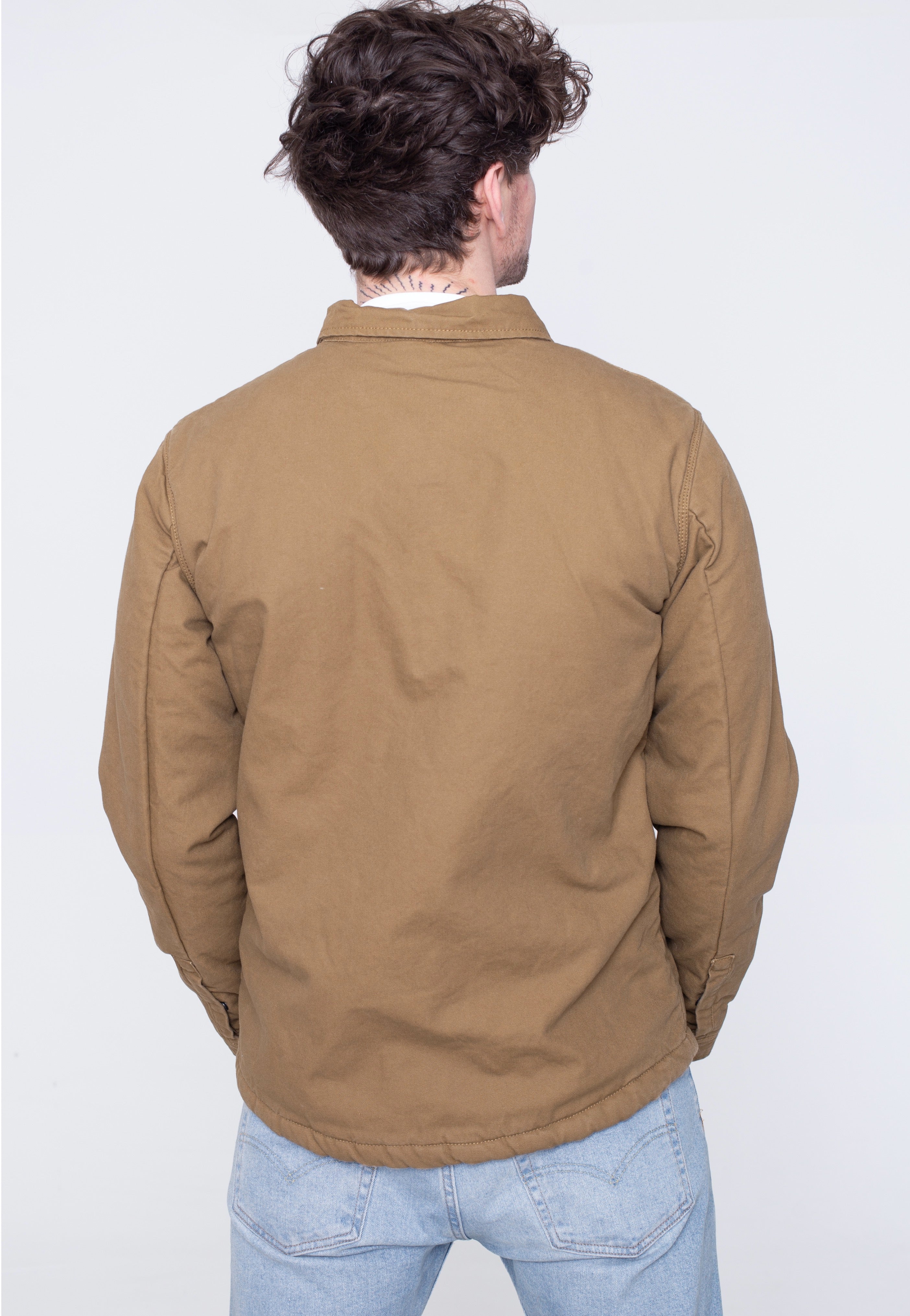 Vintage Industries - Dean Sherpa Dark Tan - Jacket